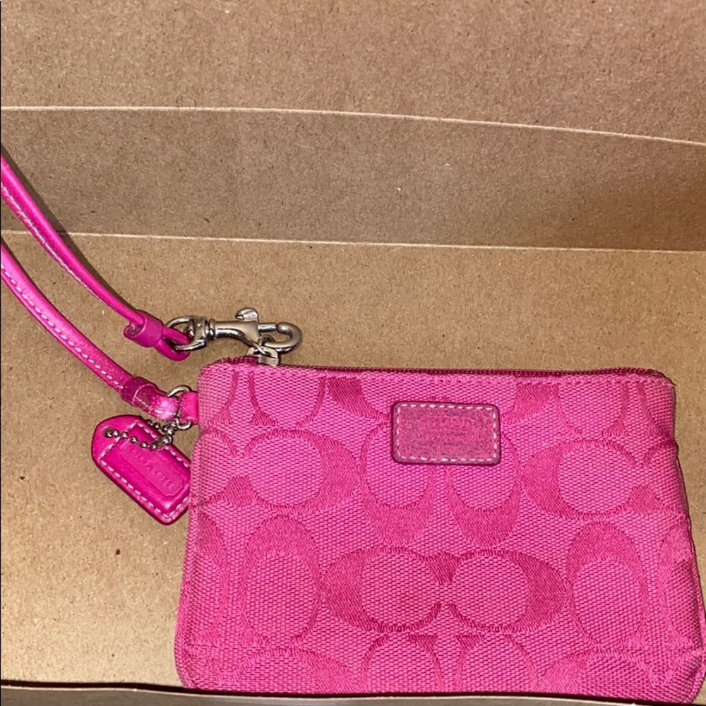Coach wristlet
